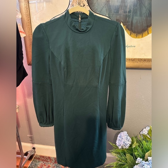 Indra dress by Trina Turk green dress. Euc - Picture 7 of 11